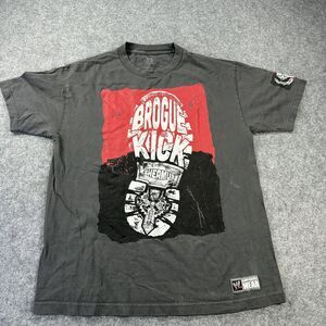 WWE Sheamus Brogue Kick Shirt Mens Large Gray Graphic Tee Tagless Wrestling